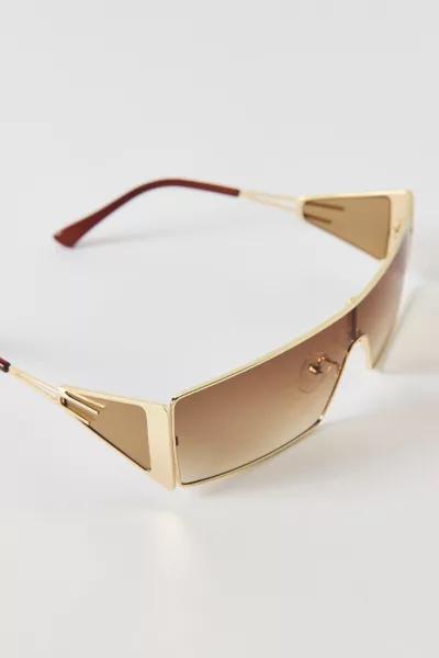 Fifth & Ninth Fifth & Ninth Paloma Oversized Shield Sunglasses