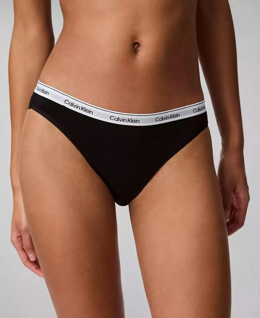 Calvin Klein Women
s Modern Logo Bikini Underwear QD5044 1