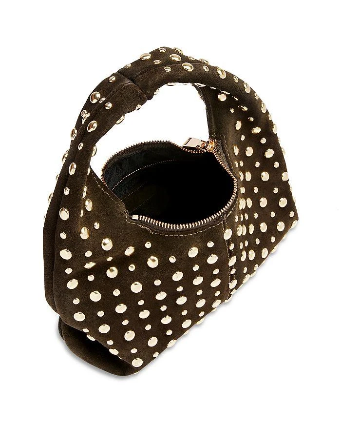 AQUA Small Studded Hobo Bag - Exclusive 4