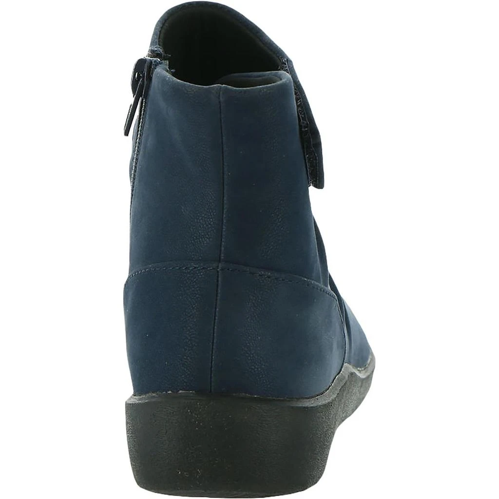 Cloudsteppers by Clarks Sillian Tana Womens Faux Leather Ankle Booties 2