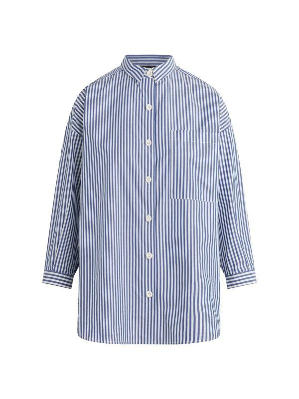 Joe's Jeans Zia Striped Button-Down Shirt 4