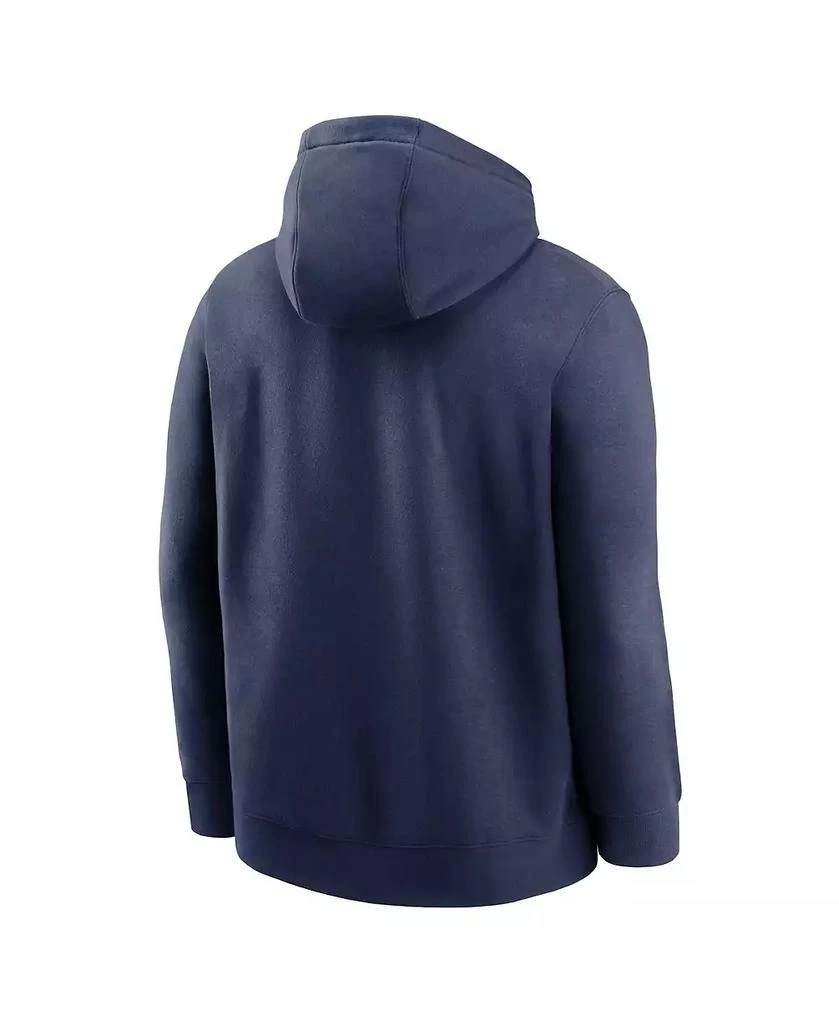 NIKE Men's Navy Houston Astros Swoosh NeighborHOOD Pullover Hoodie 4