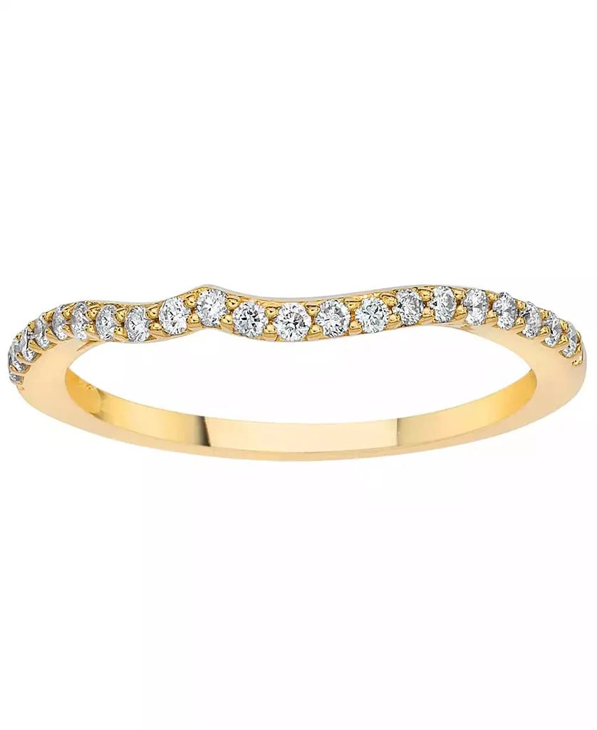 Le Vian Vanilla Diamond (0.17 ct. t.w.) Bridal Ring in 14k Honey Gold 4