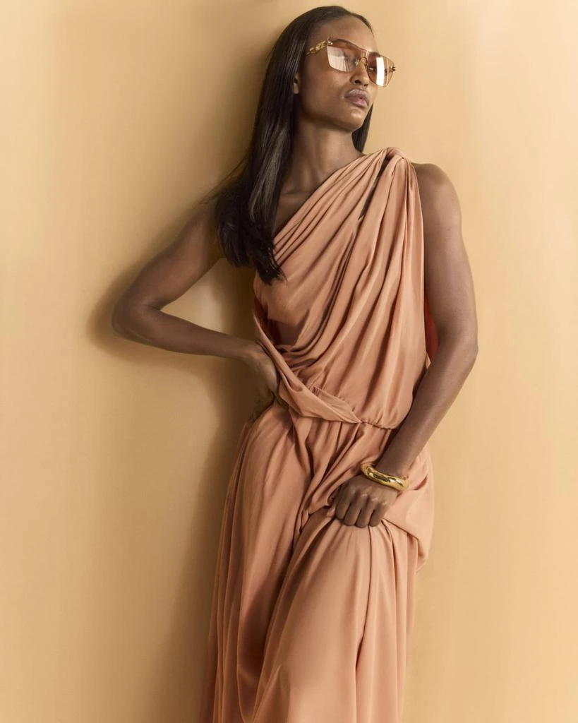 A.L.C. Petra Draped One-Shoulder Top 5