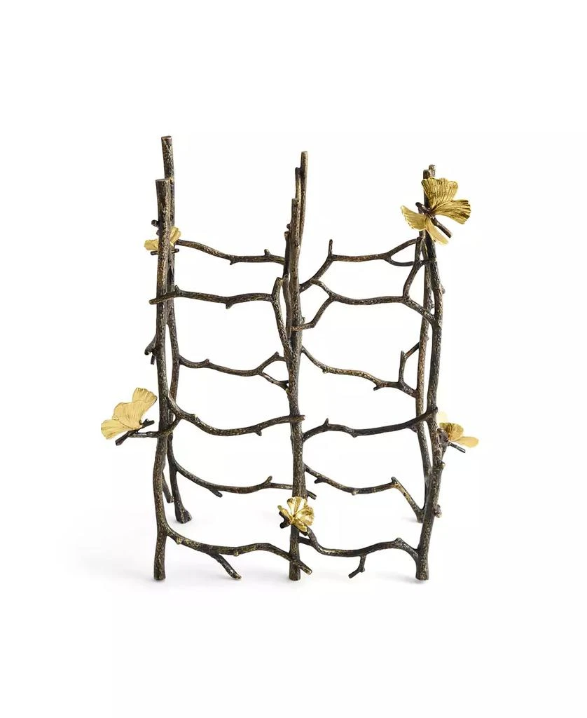 Michael Aram Butterfly Ginkgo 6-Bottle Wine Rack 2
