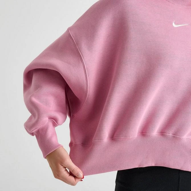 NIKE Women's Nike Sportswear Phoenix Fleece Oversized Crewneck Sweatshirt 6