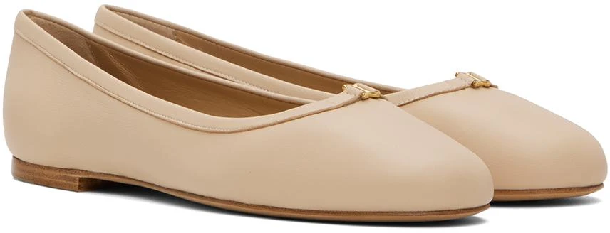 Chloé Beige Marcie Ballerina Flats 4