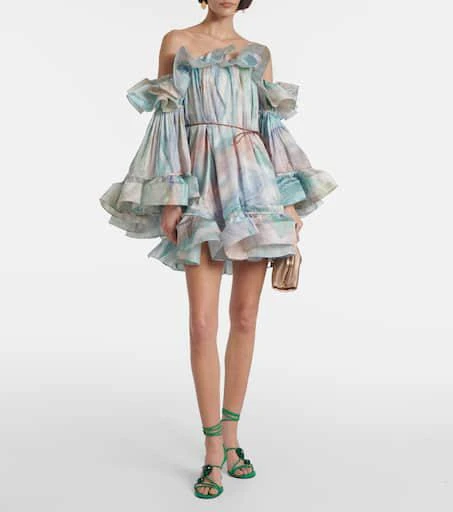 Zimmermann Gleam 65 embellished leather sandals 3