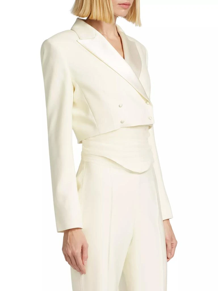 Danielle Frankel Ford Crop Tuxedo Jacket 4
