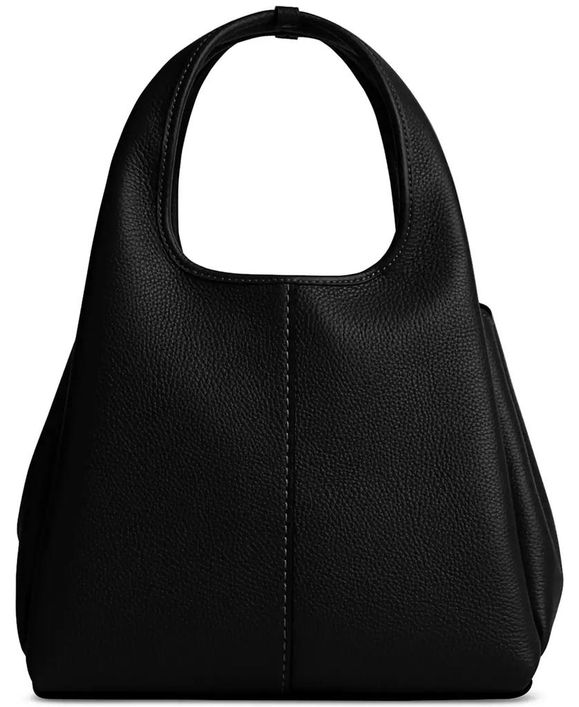 Coach offers black pebble leather hobo style bag