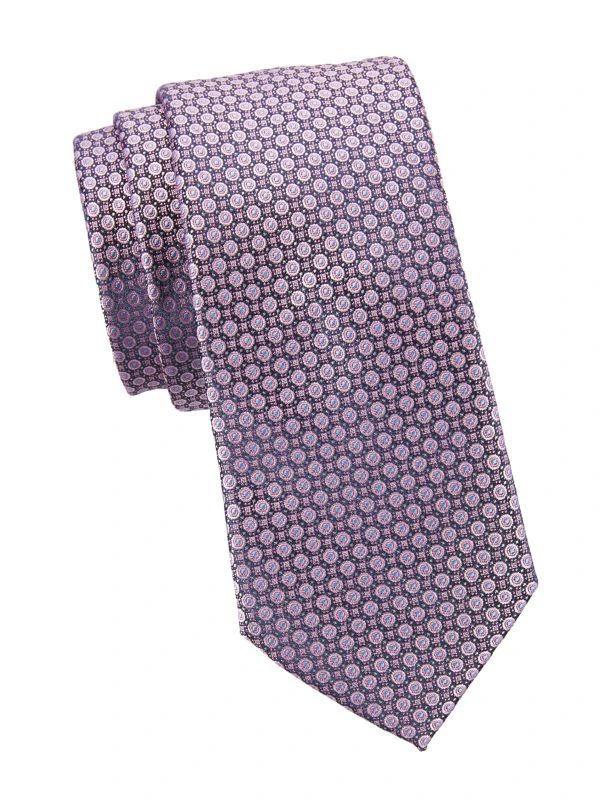 Hickey Freeman ​Dot Print Tie 1