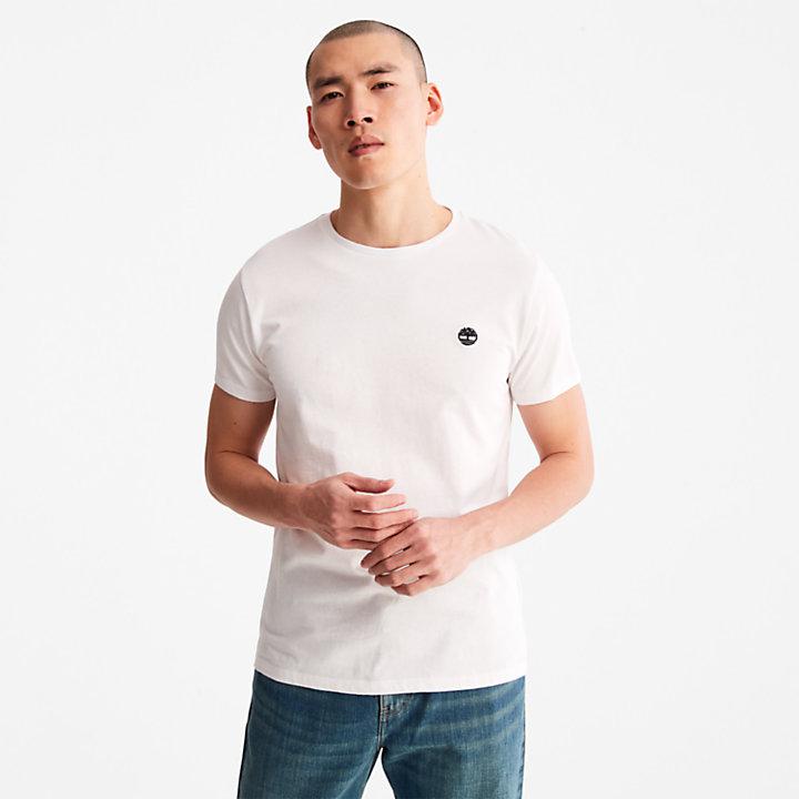 Timberland Cotton Logo T-Shirt for Men in White