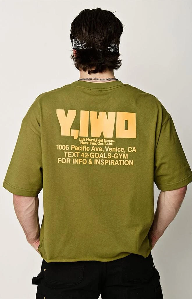 YIWO Beast Lift Cropped T-Shirt 2