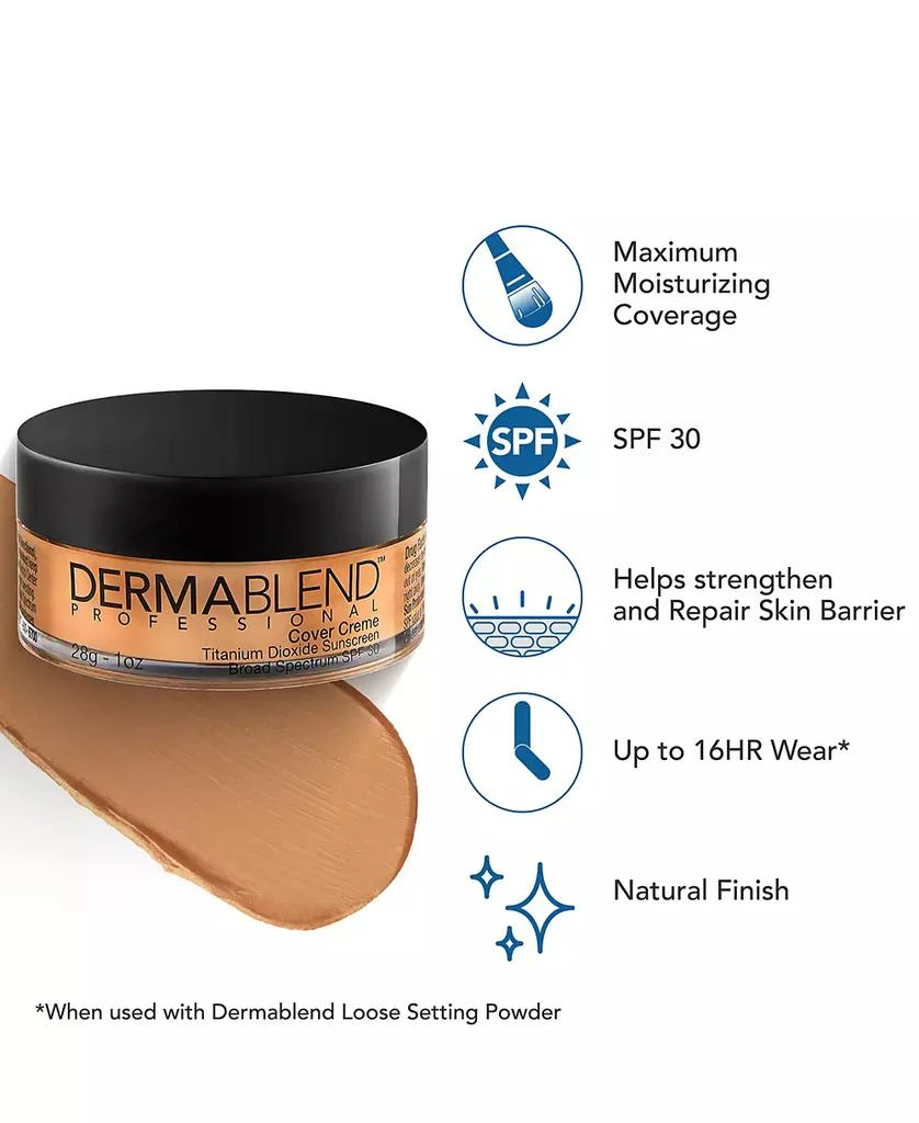 Dermablend Cover Creme SPF 30, 1 oz. 4