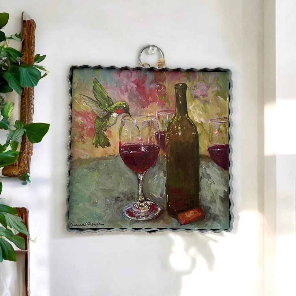 Round Top Round Top - Mini Hamilton Drunk Hummingbird Charm