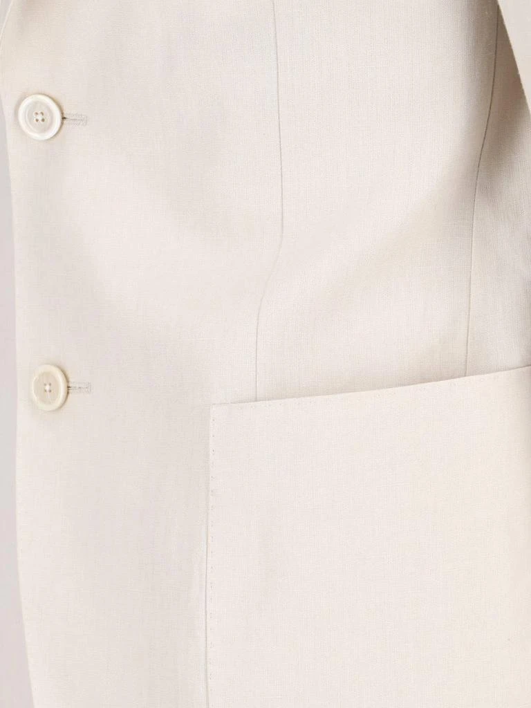 LARDINI Single-breasted Blazer White 4
