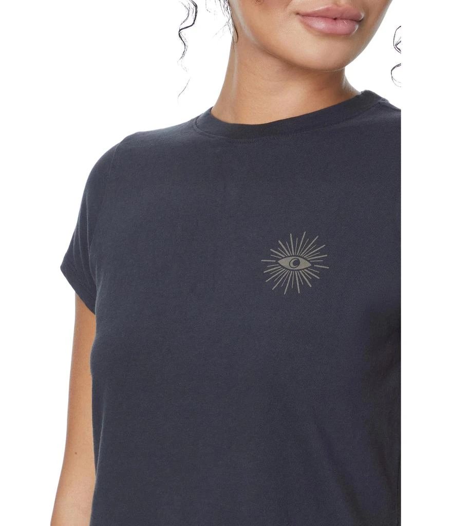 Spiritual Gangster Intuitive Eye Lila Short Sleeve Tee 3