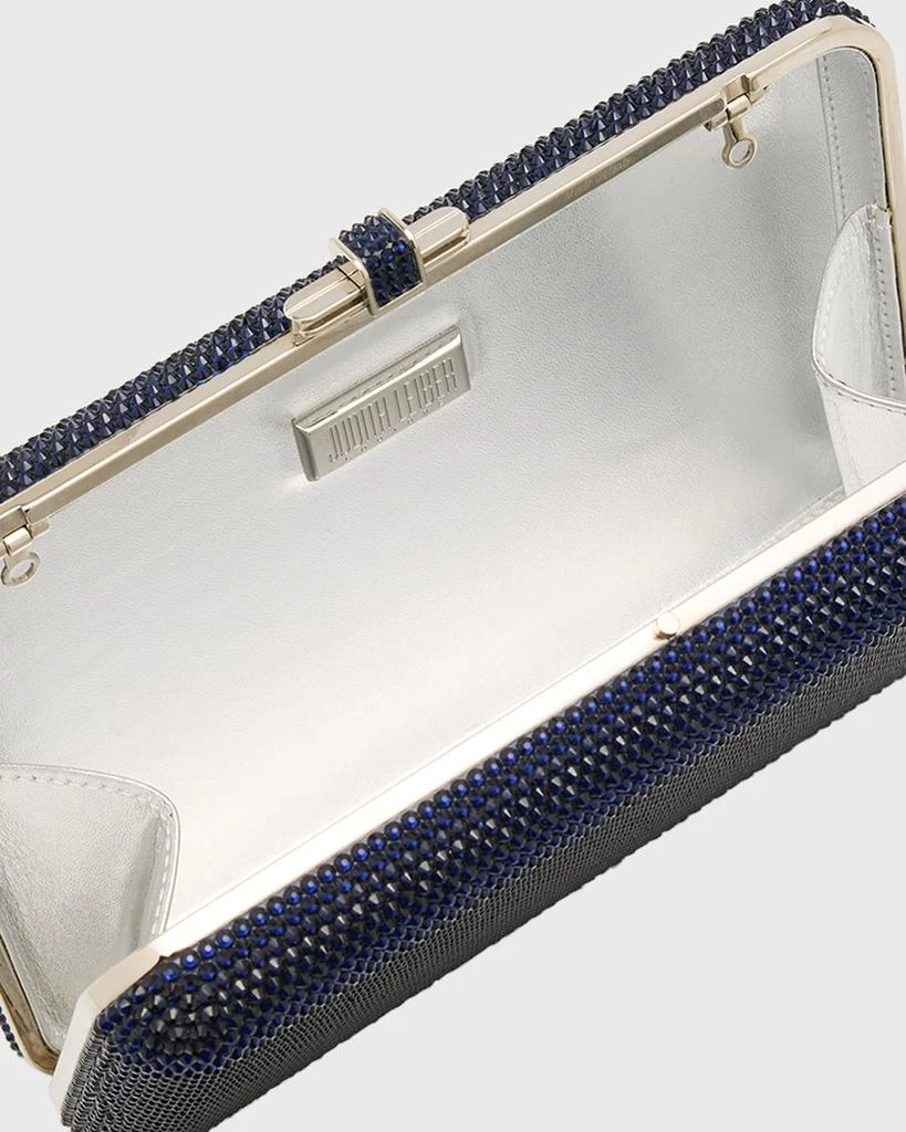 Judith Leiber Slim Slide Crystal Evening Clutch Bag 4