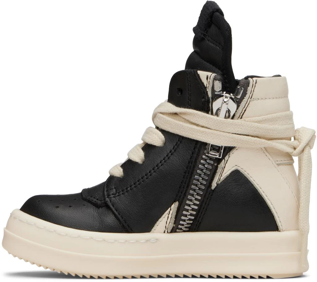 Rick Owens Baby Black Hollywood Babygeo Sneakers 3