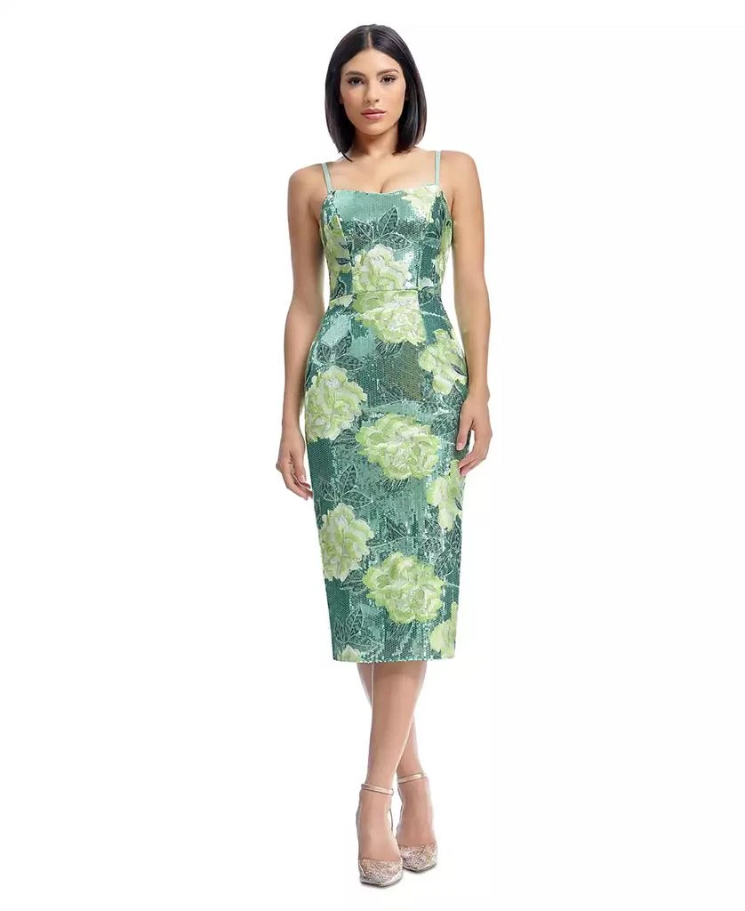 Dress The Population Women's Blakely Sweetheart-Neck Dress 1