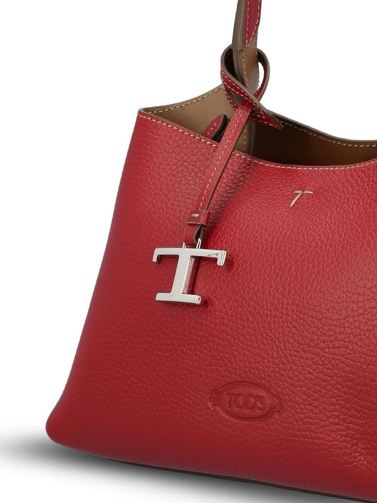 Tod's Tod's Logo Embossed Mini Crossbody Bag 4