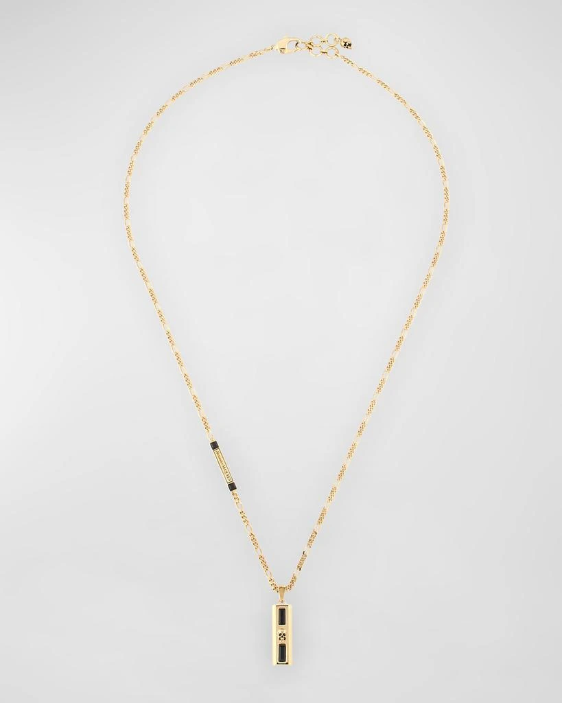 Alexander McQueen Men's Twin Jewel Necklace 1