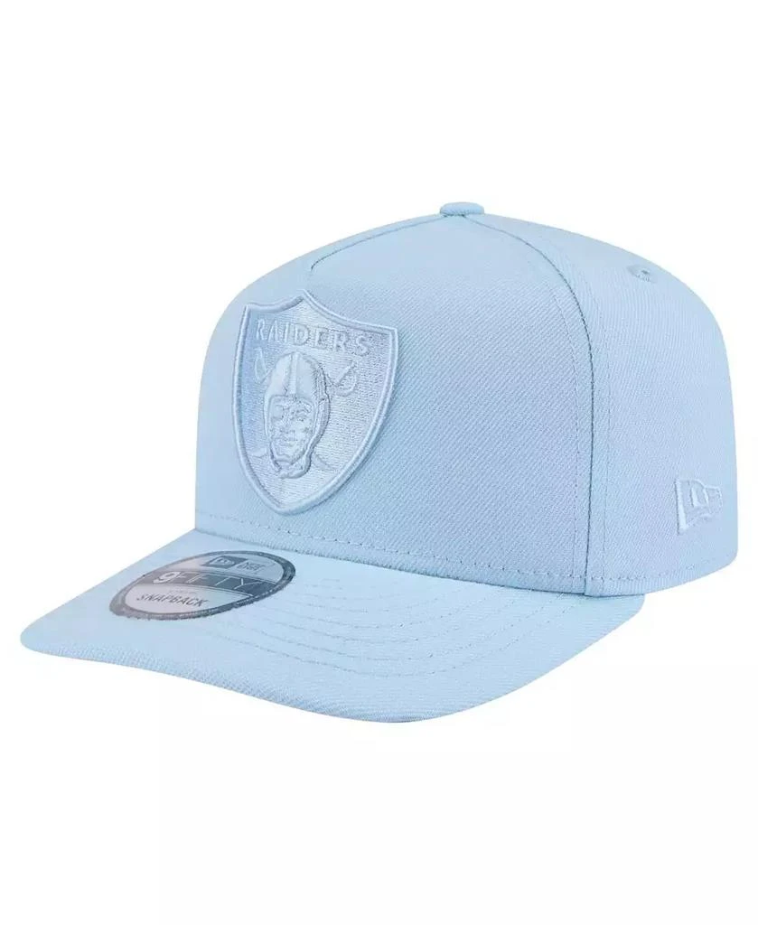 New Era Men's Light Blue Las Vegas Raiders Color Pack 9FIFTY Snapback Hat 1