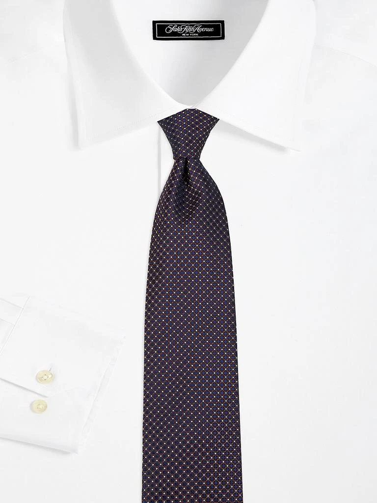 Canali Neat Silk Tie 2