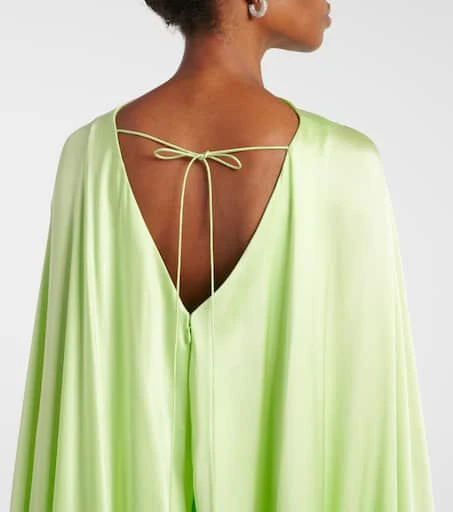 ROKSANDA Caped satin gown 5