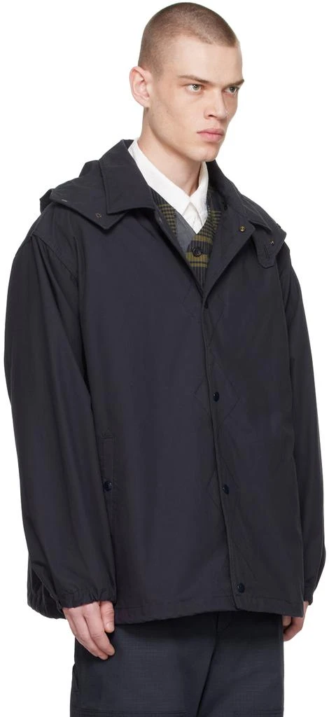 Engineered Garments Navy Hooded Jacket 2