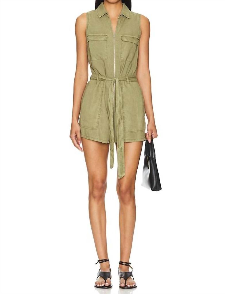 Bella Dahl Bella Dahl - Zip Front Romper