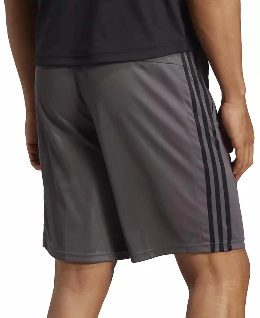 Adidas Men's Train Essentials Classic-Fit AEROREADY 3-Stripes 10" Training Shorts 2