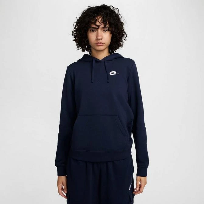 NIKE Women's Nike Sportswear Club Fleece Pullover Hoodie 1
