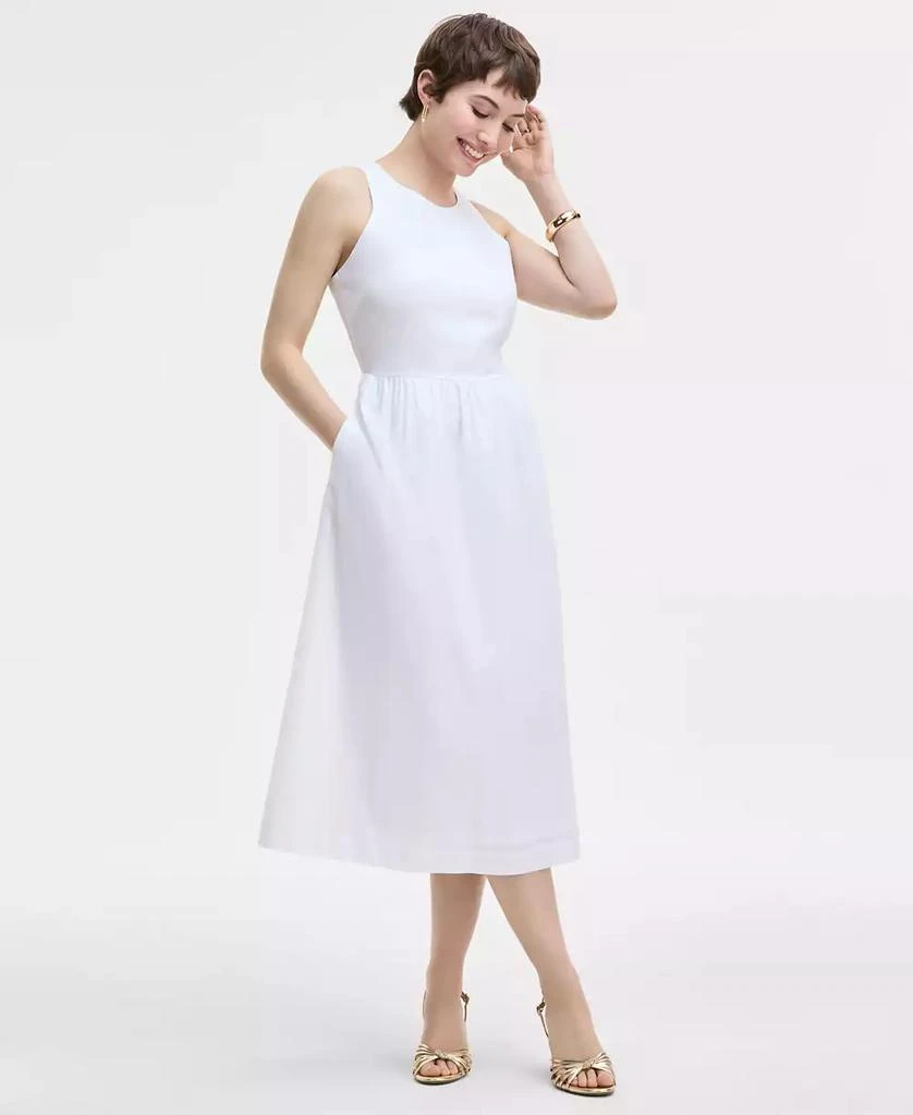Shop Women's Sleeveless Tank Midi Dress, Created for Macy's on