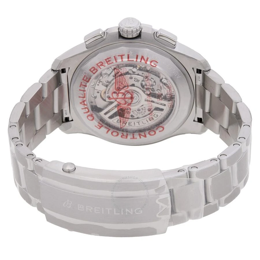 BREITLING Avenger B01 44mm Chronograph Automatic Green Dial Men's Watch AB0147101L1A1 3