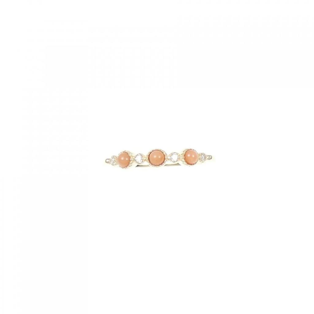 Agete yellow gold (10K) Band Ring (Pre-Owned) 2