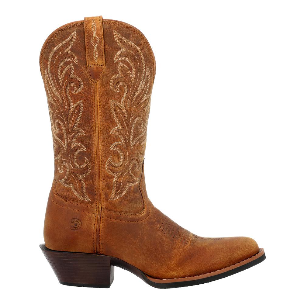 Durango Shyloh 11 Inch Embroidered Round Toe Pull On Cowboy Boots