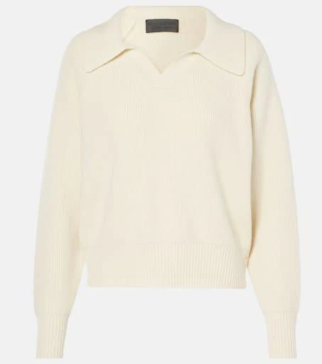 Nili Lotan Selena wool polo sweater 1