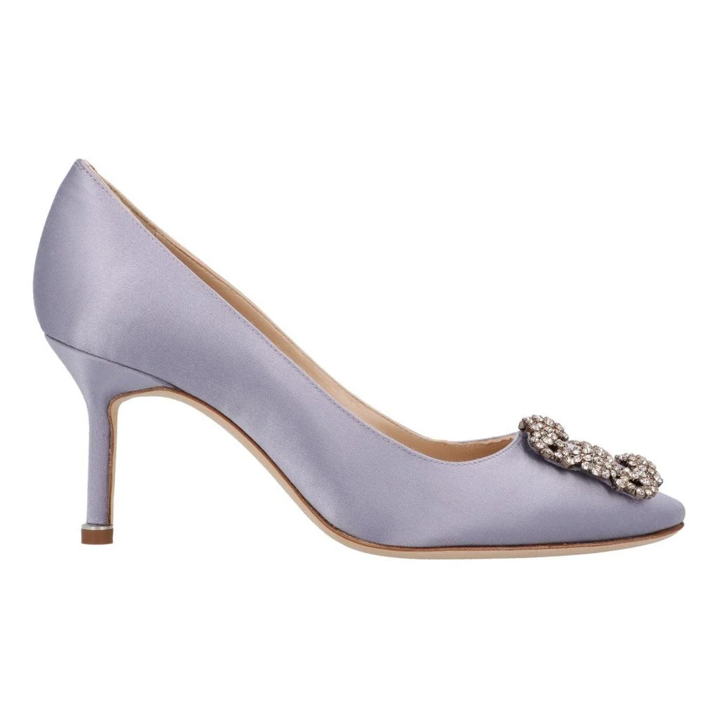 Manolo Blahnik Hangisi 070 Pump Purple 1
