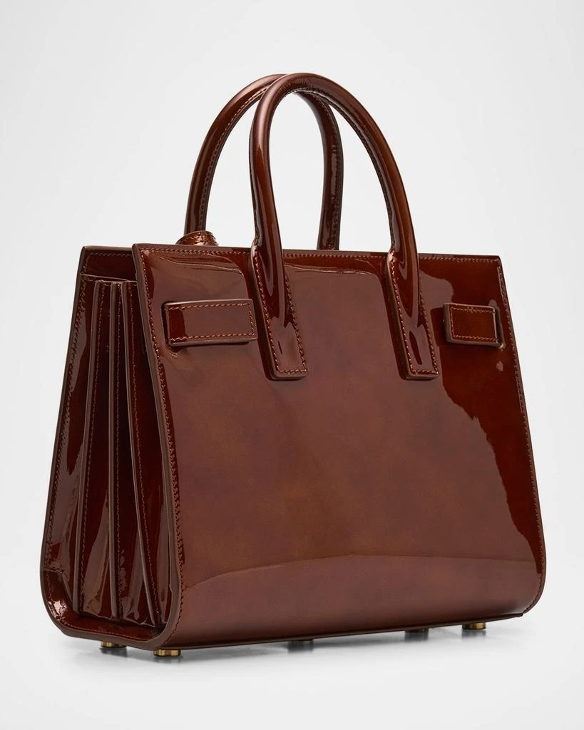 Yves Saint Laurent Sac de Jour Nano Top-Handle Bag in Patent Leather 3