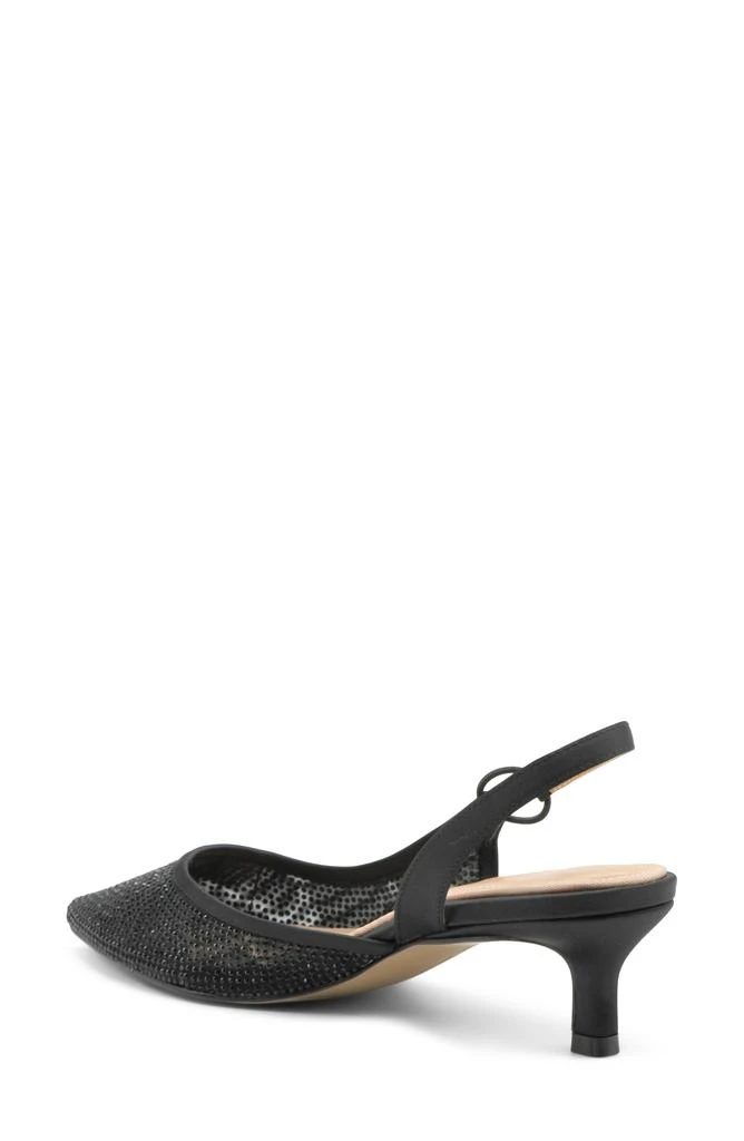 Adrienne Vittadini Snipe Slingback Rhinestone Pump 2
