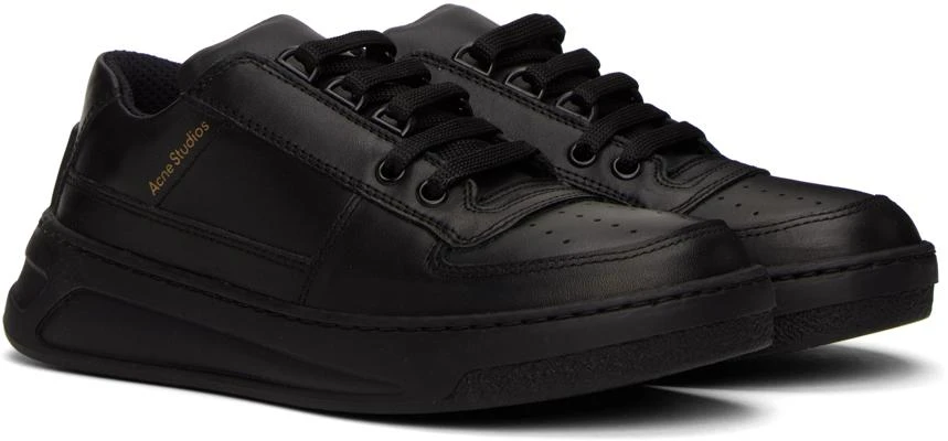 Acne Studios Black Perforated Sneakers 4