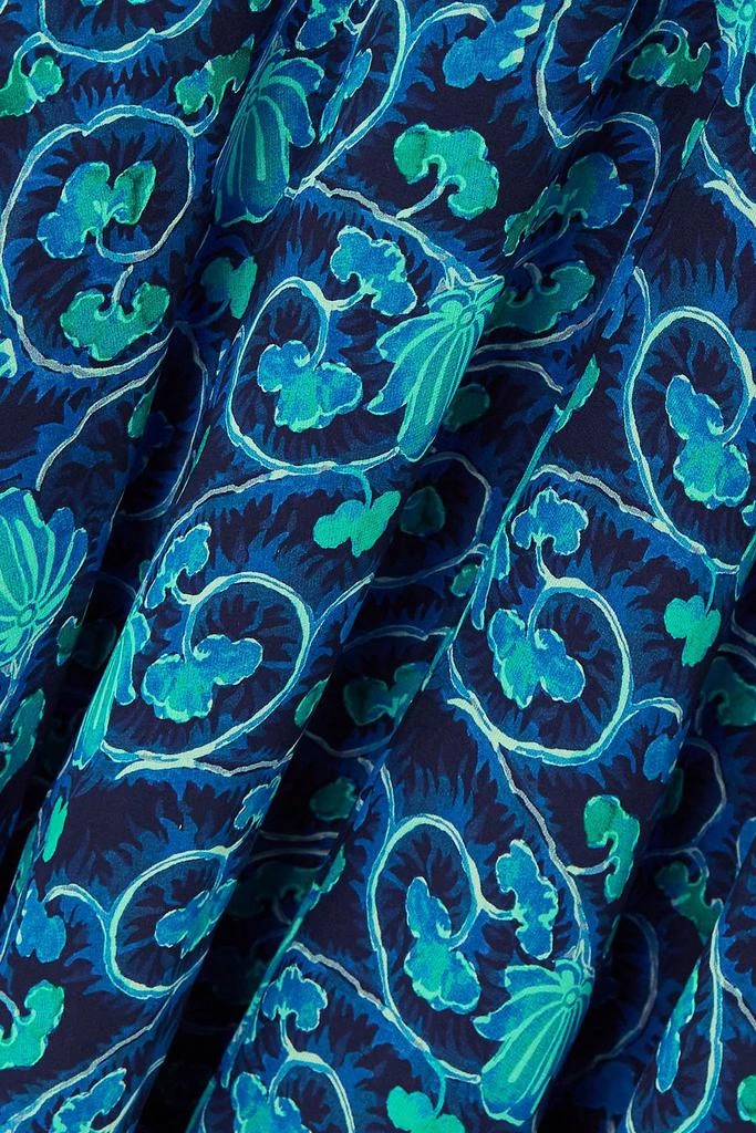 Saloni Chandra floral-print silk maxi dress 4
