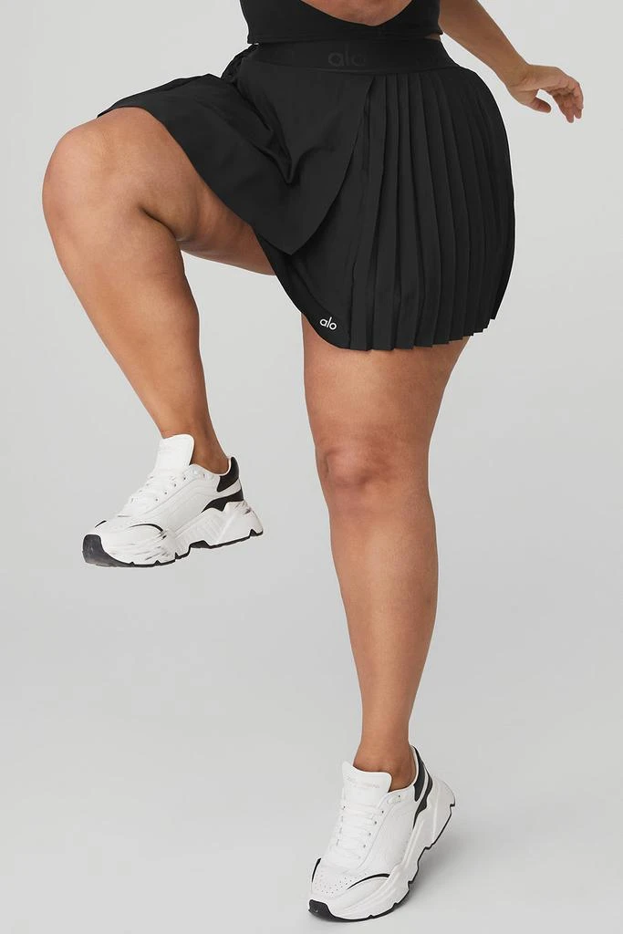 Alo Yoga Aces Tennis Skirt - Black 9