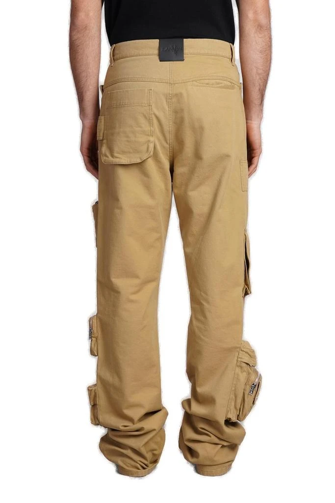 Lanvin Lanvin X Future Utility-Pockets Straight-Leg Cargo Trousers 2