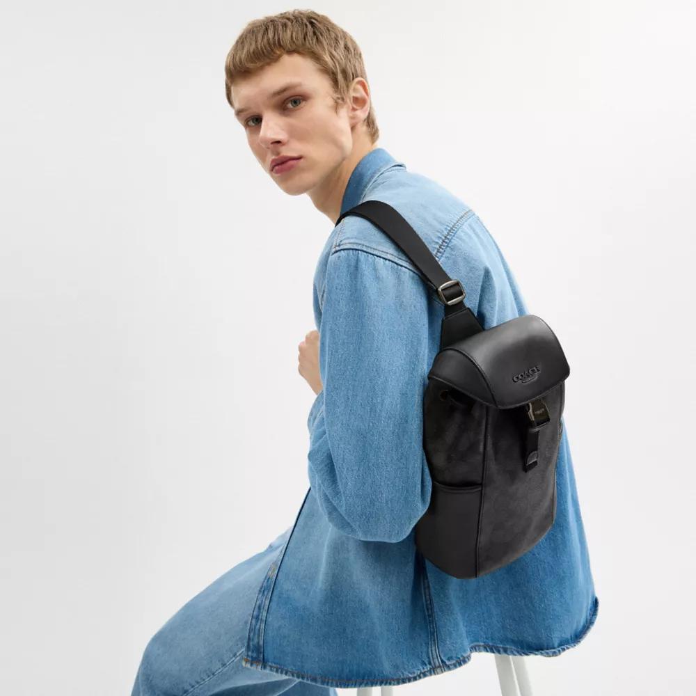 COACH◇Racer Pack ベルトバッグ 在庫確認ください Coach Outlet Racer Belt Bag In Smooth Leather | ShopSimon