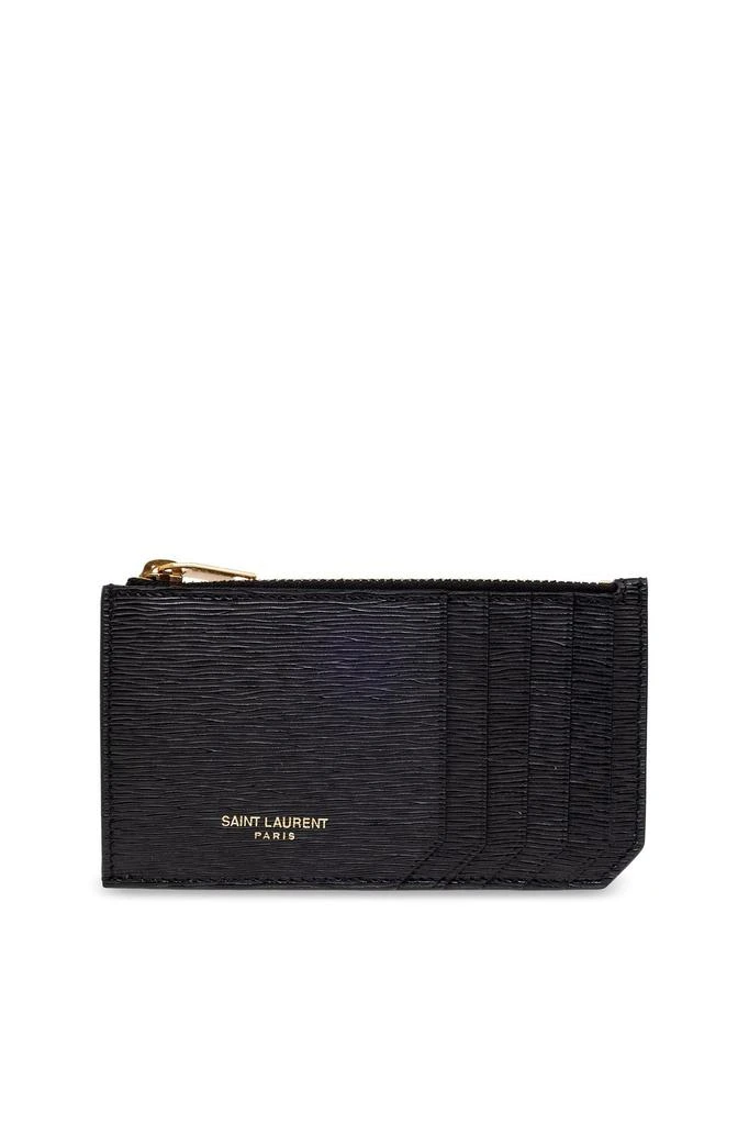 Yves Saint Laurent Saint Laurent Paris Zipped Card Case 1
