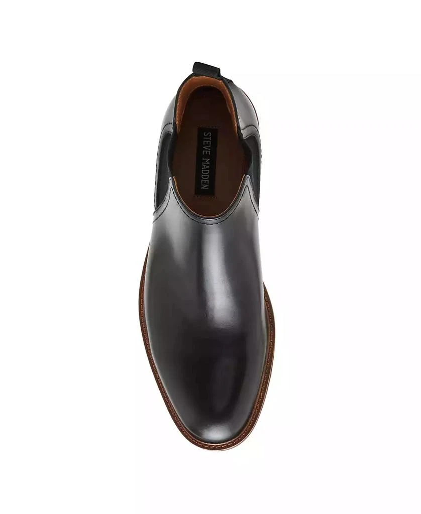 Steve Madden Men's Aben Leather Chelsea Boot 3