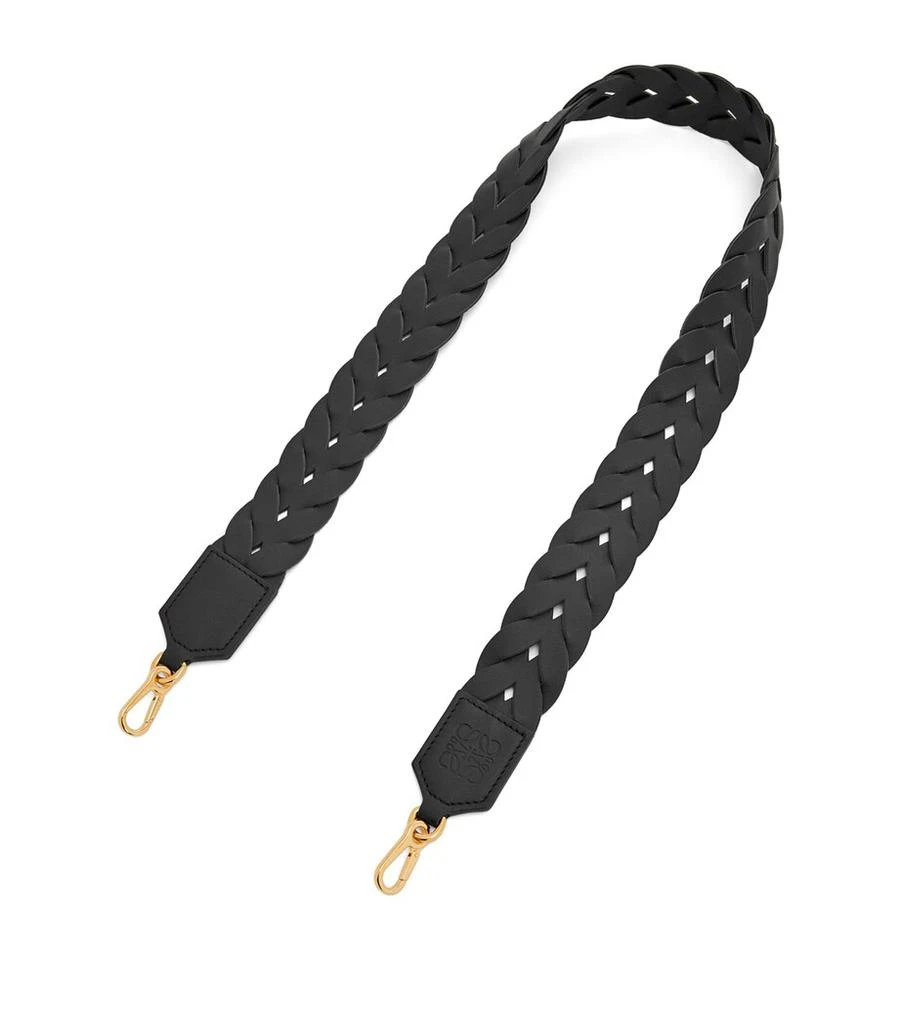 Loewe Leather Interlace Bag Strap 1