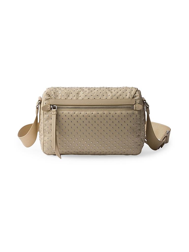 Prada Re-Nylon Shoulder Bag with Studs - Fashion Accessories